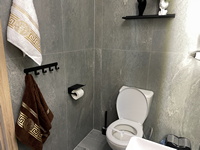 Апартаменты «Аморино» в Евпатории, ванная комната
