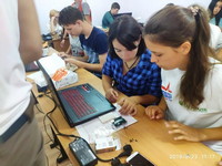 Компьютерный класс в детском лагере «Алые паруса», Евпатория, Заозерное