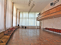 Паркетный танцевальный зал, детский лагерь «Чайка», Евпатория, Заозерное