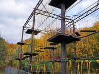 Веревочный парк в детском лагере «Горный», Балаклавский район, Севастополь, фото 2