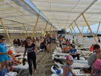 Пляж детского лагеря «Кипарис», Алушта, ЮБК, фото 6