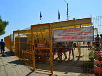 Пляж детского лагеря «Кипарис», Алушта, ЮБК, фото 9