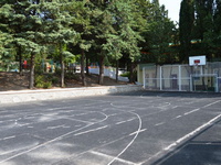 Спортивные площадки в детском лагере «Кипарис», Алушта, ЮБК, фото 1