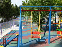 Детская площадка в детском лагере «Кипарис», Алушта, ЮБК, фото 9