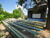 Летний кинотеатр в детском лагере «Парус», Евпатория, Заозерное, фото 2