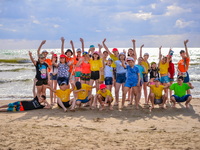 Пляж детского лагеря КОЦ «Премьера», Анапа, Краснодарский край, фото 1