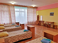 4-местный номер с удобствами на этаже, хостел «Дружба» Евпатория, фото 3
