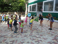 Детские развлечения в отеле «Family Resort» в Евпатории