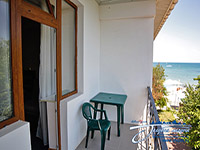 2-местный стандарт с балконом в санатории «Золотой берег», Евпатория
