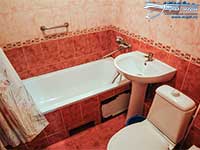 Санаторий ЕВДКС МО, Евпатория, ванная в 2-х местном номере