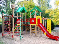 Детская площадка в санатории ОЛЦ «Северный», Евпатория, Заозерное, фото 2