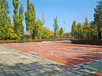 Баскетбольная площадка в санатории пансионат ОЛЦ «Северный», Евпатория, Заозерное
