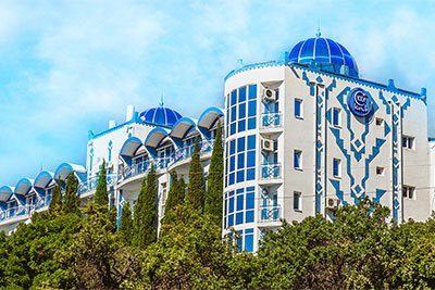 Отель «1001 ночь», Мисхор (Большая Ялта), Южный берег Крыма