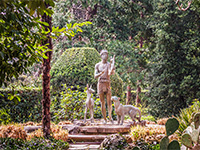 Скульптура в парке санатория «Гурзуфский», Гурзуф, Южный берег Крыма, фото 6